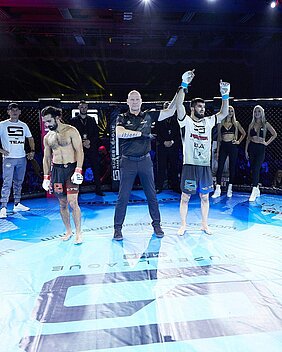 MMA Dresden - Sufiev siegt MMA - Sieg in Dresden